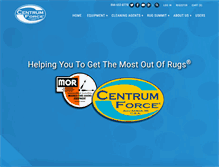 Tablet Screenshot of centrumforce.com